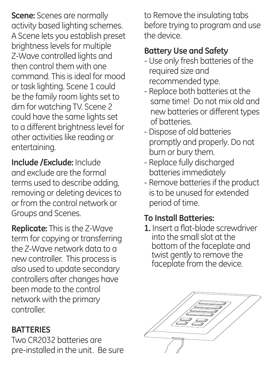 GE 45631 GE Z-Wave Wireless Keypad Controller User Manual | Page 5 / 20