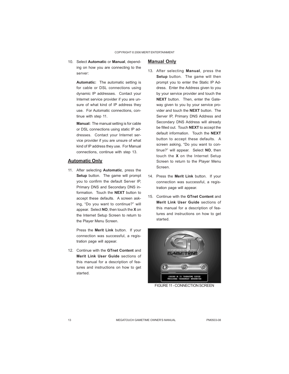 GameTime PM0503-08 User Manual | Page 15 / 34