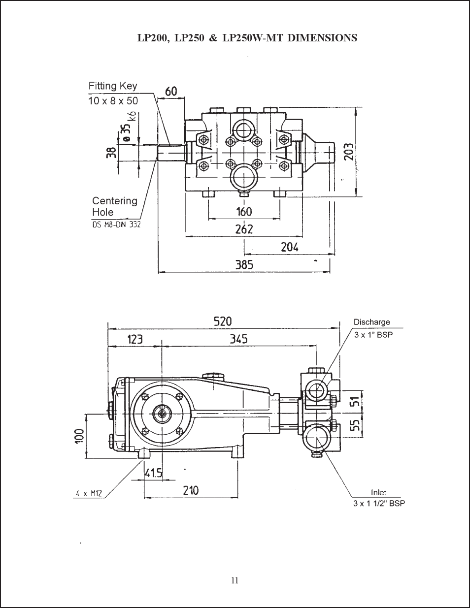 Giant LP250W-MT User Manual | Page 11 / 12