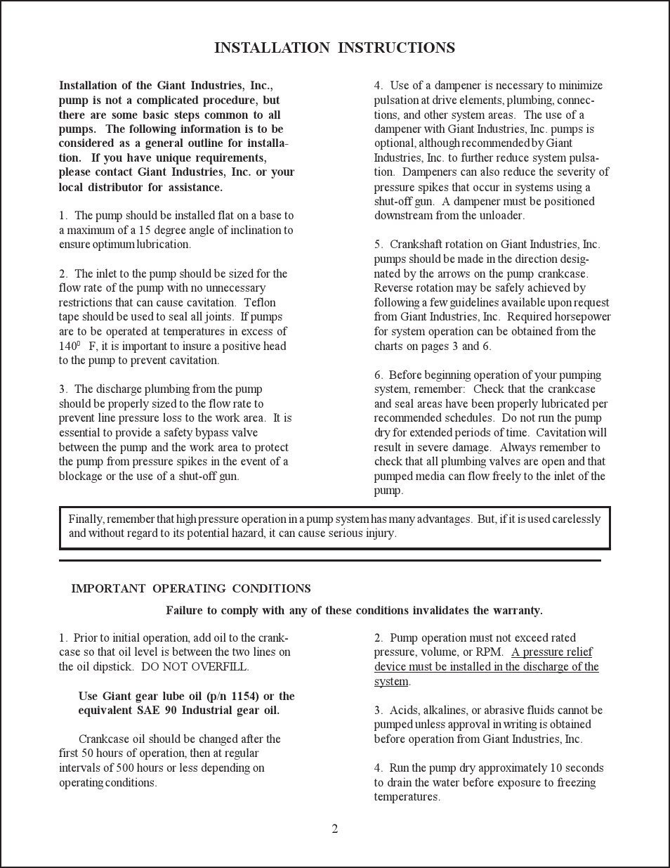 Installation instructions | Giant LP250W-MT User Manual | Page 2 / 12