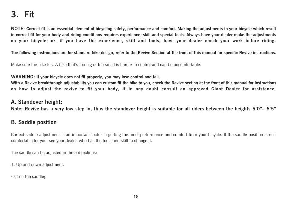 Giant Revive User Manual | Page 19 / 41