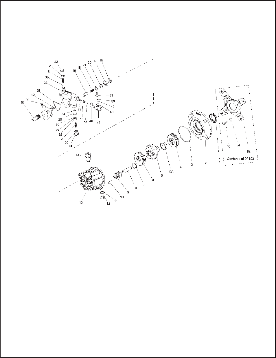 Gxr series exploded view plunger packing kit, Valve assembly kit, Oil seal kit | Regulator repair kit | Giant GXR User Manual | Page 4 / 8