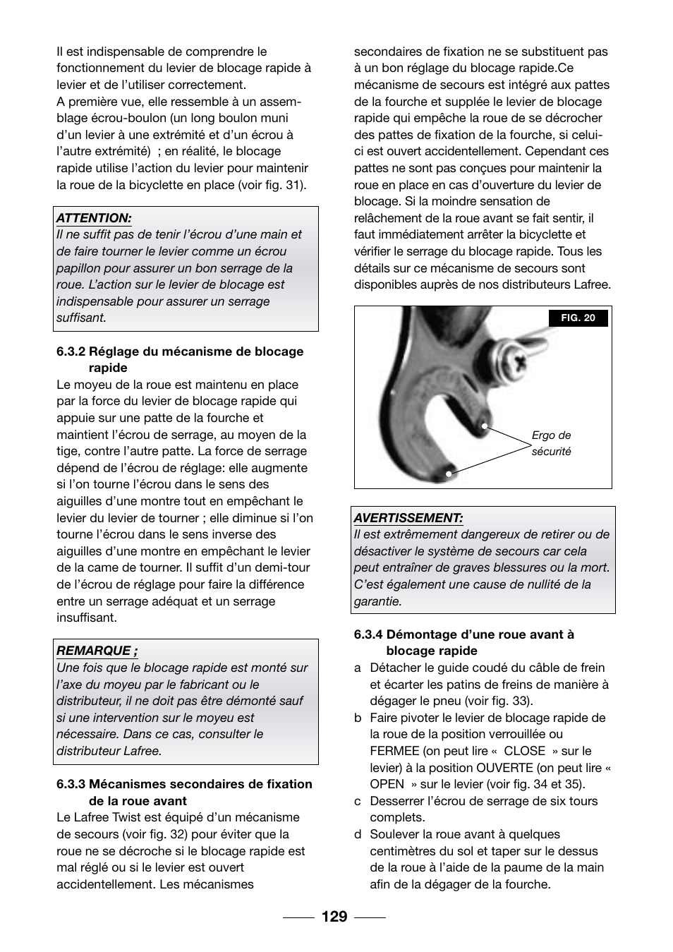 Giant TwisT 2002 Motorized Bicycle User Manual | Page 131 / 148