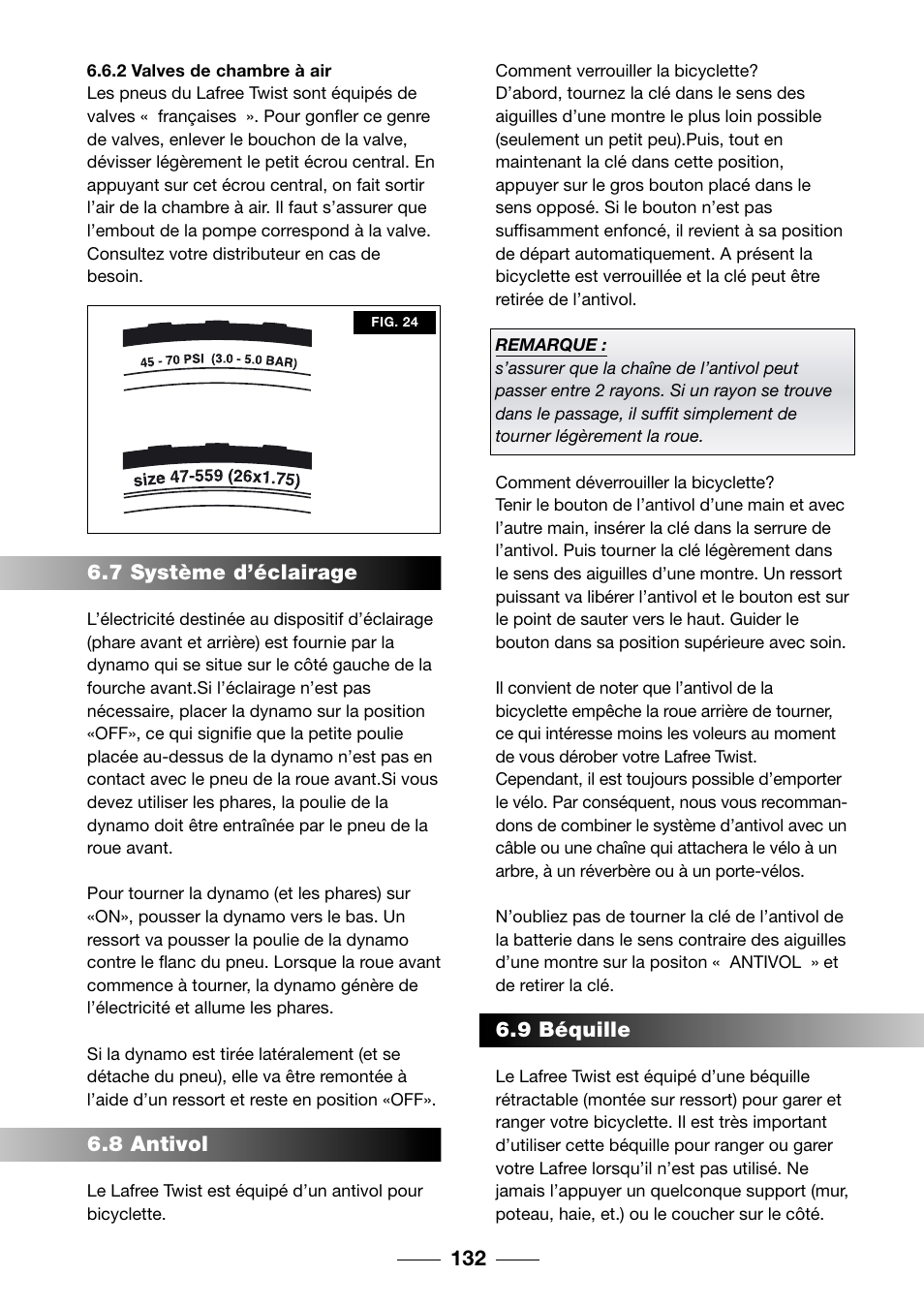 Giant TwisT 2002 Motorized Bicycle User Manual | Page 134 / 148