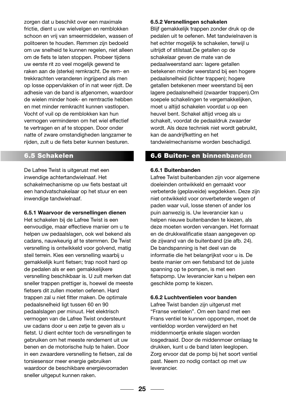 Giant TwisT 2002 Motorized Bicycle User Manual | Page 27 / 148