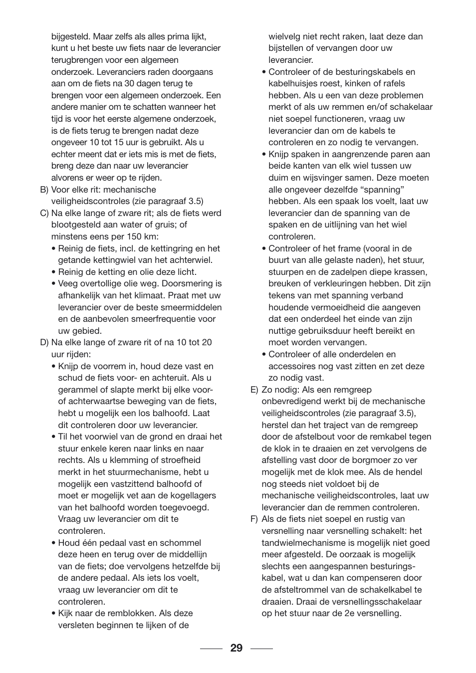 Giant TwisT 2002 Motorized Bicycle User Manual | Page 31 / 148