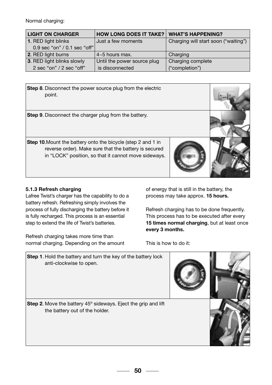 Giant TwisT 2002 Motorized Bicycle User Manual | Page 52 / 148