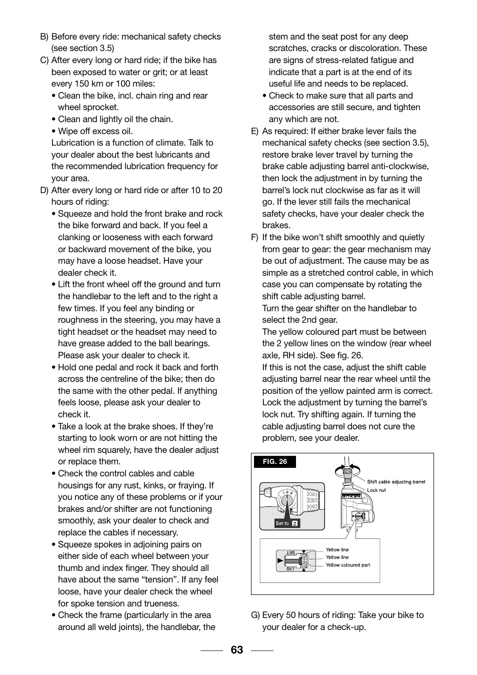 Giant TwisT 2002 Motorized Bicycle User Manual | Page 65 / 148