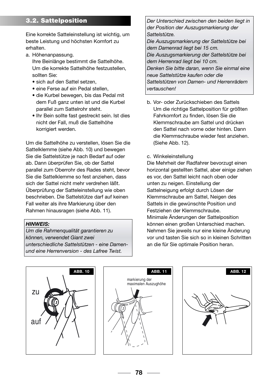 Zu auf | Giant TwisT 2002 Motorized Bicycle User Manual | Page 80 / 148