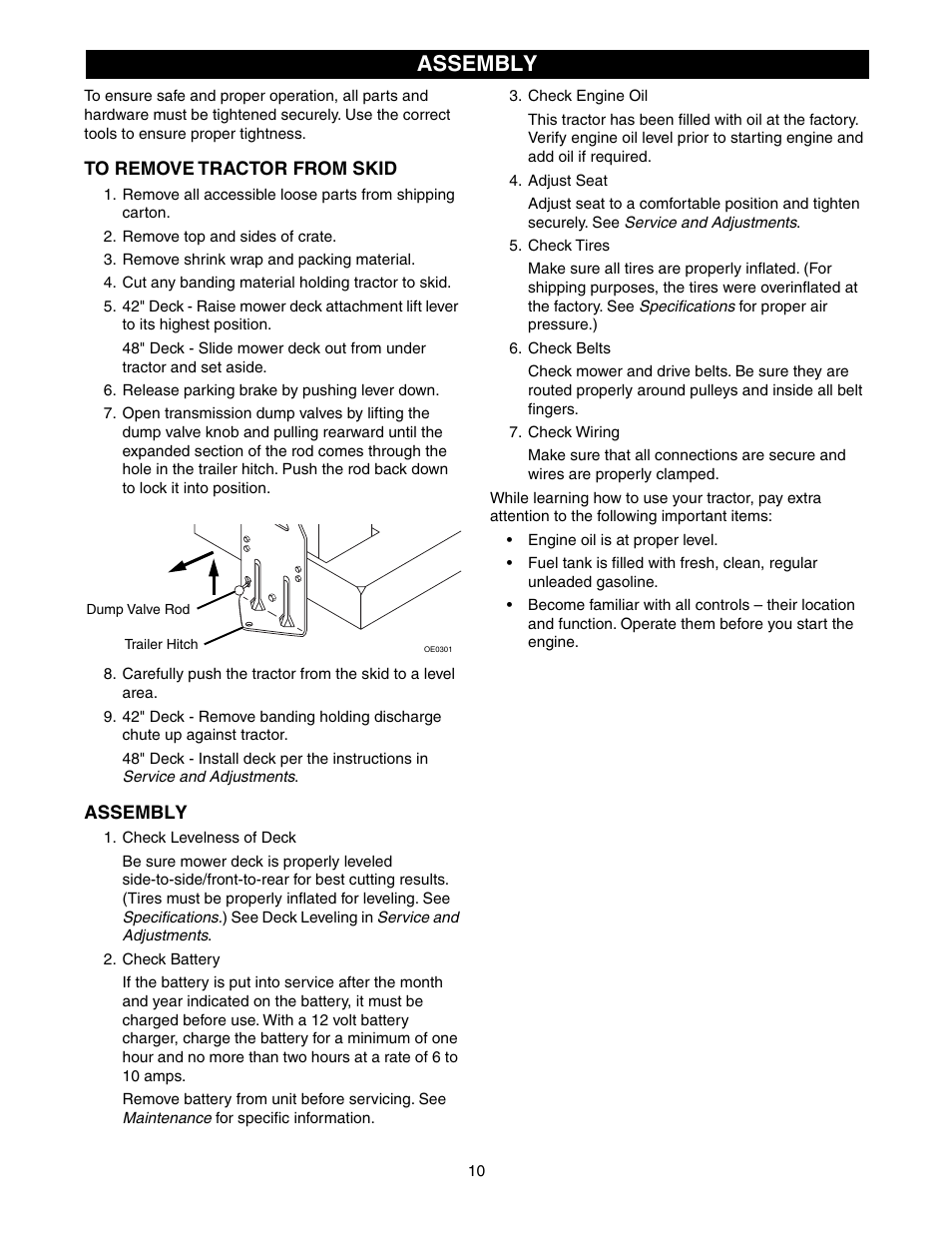 Assembly | Gravely 915015 - 1742 ZT User Manual | Page 10 / 34