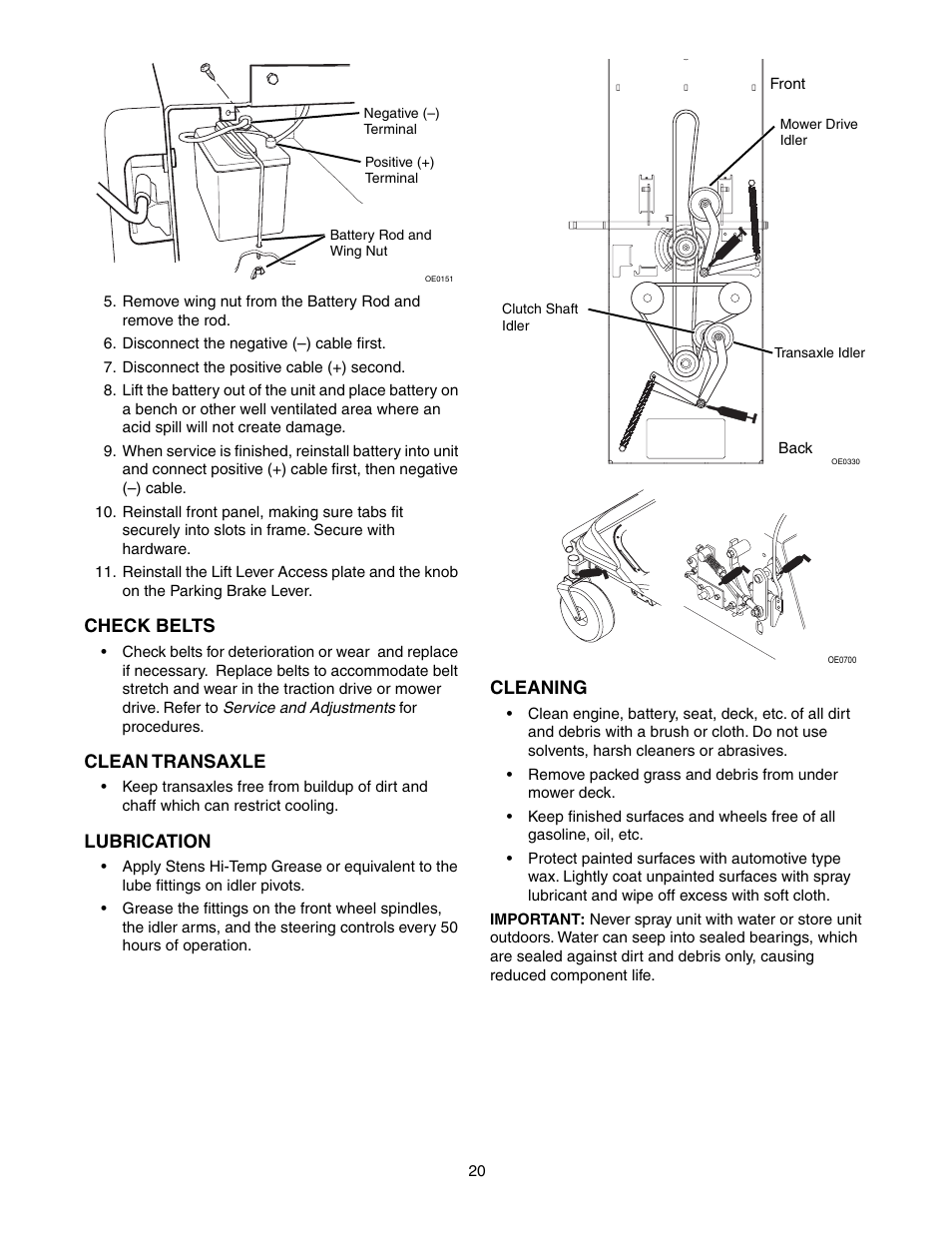 Gravely 915015 - 1742 ZT User Manual | Page 20 / 34