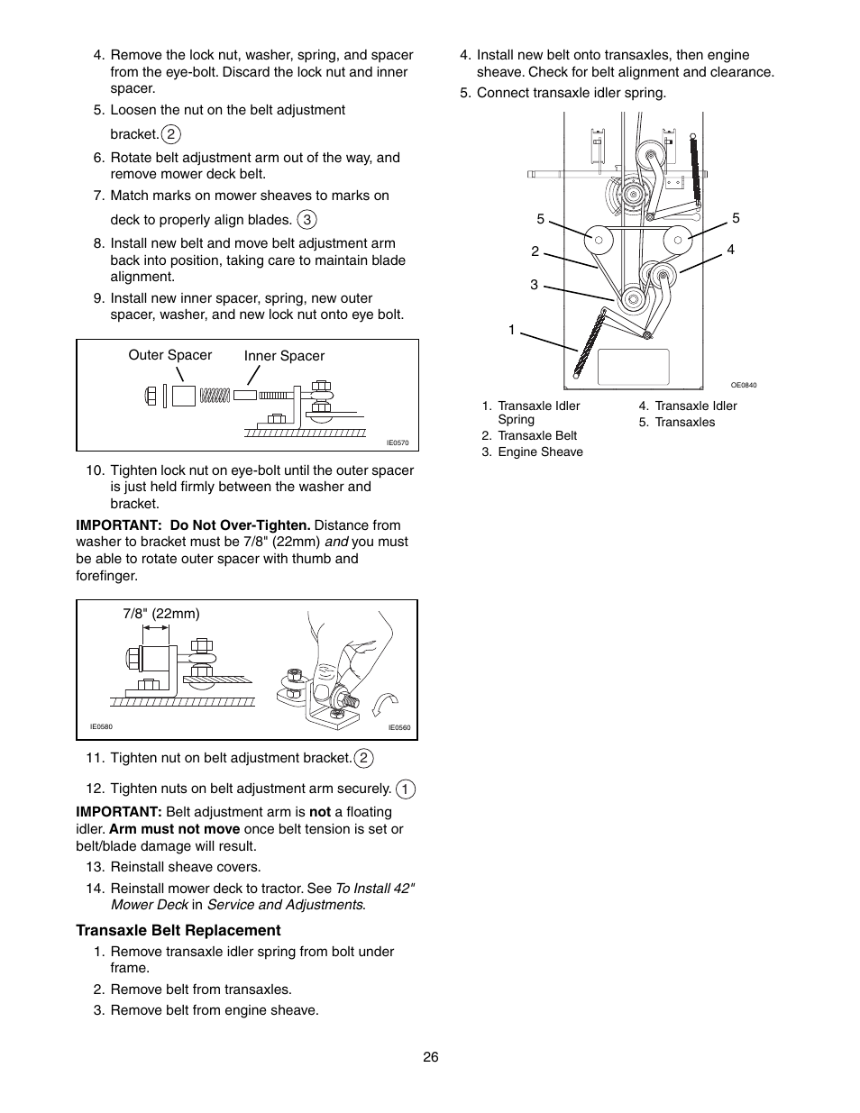 Gravely 915015 - 1742 ZT User Manual | Page 26 / 34