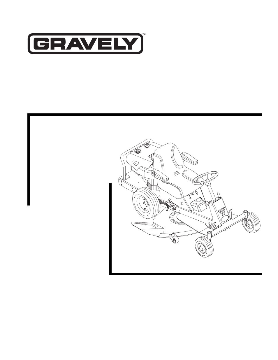 Gravely REAR ENGINE RIDER 927064 - RM1440 User Manual | 25 pages