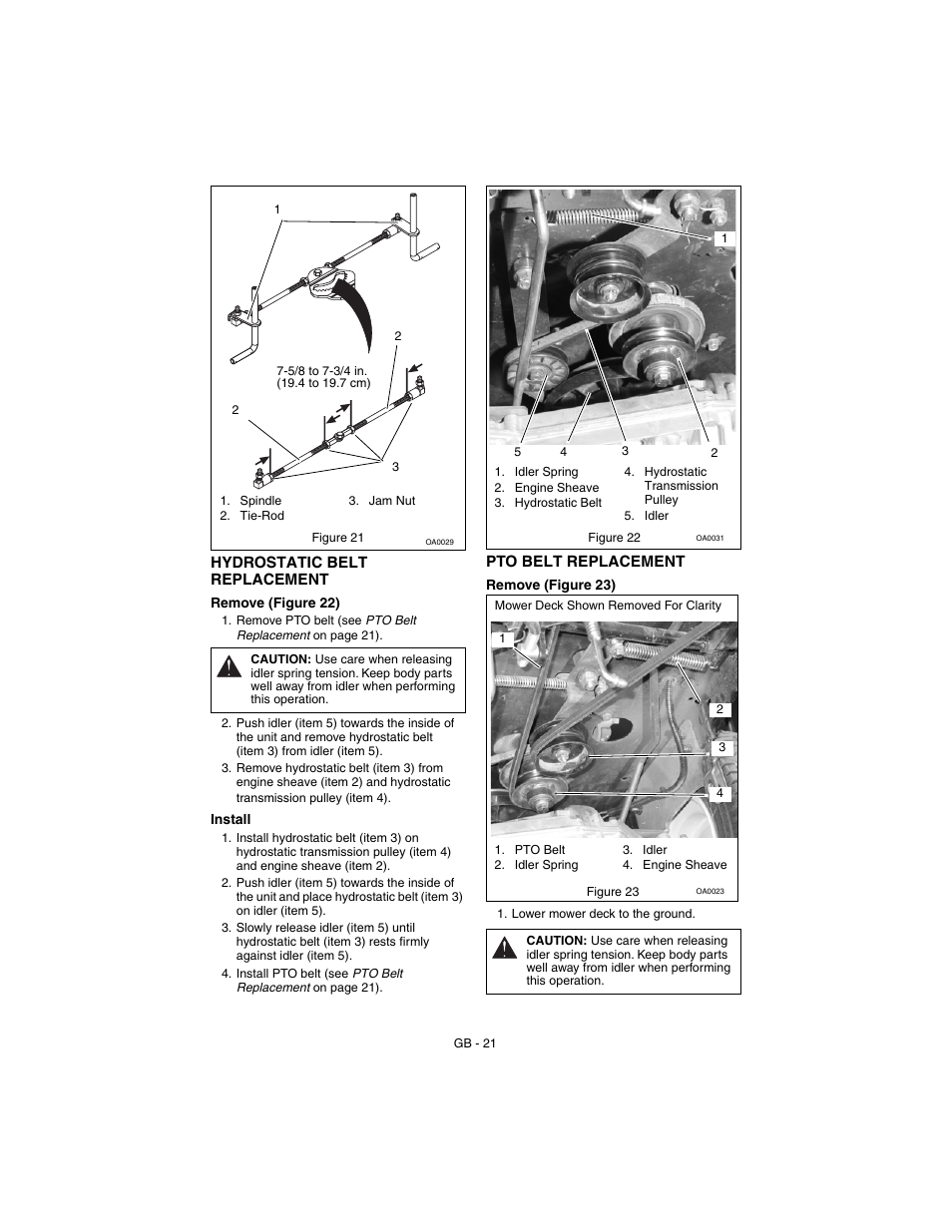 Gravely 927062-1232 User Manual | Page 21 / 27