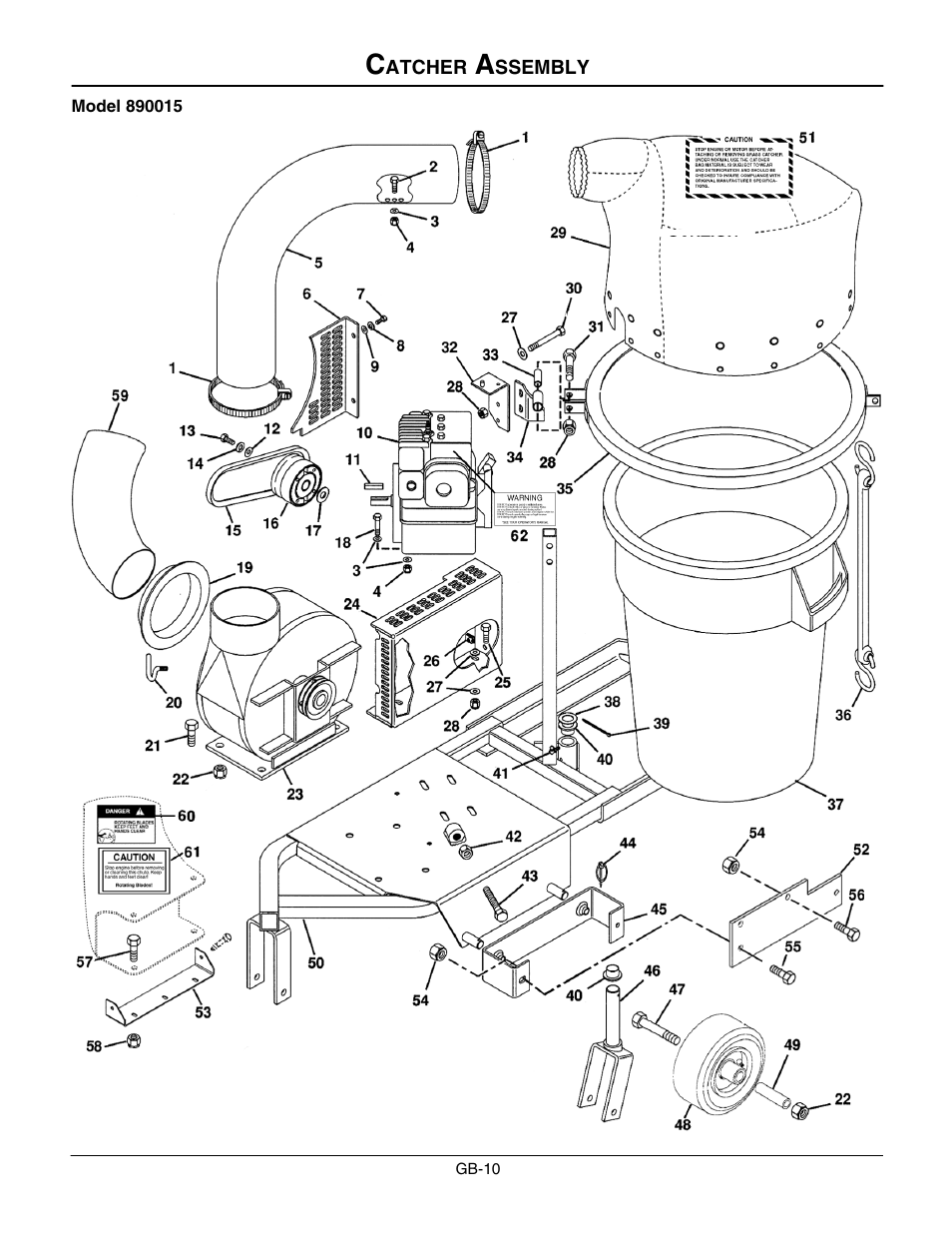 Gravely PROMASTER 890015* User Manual | Page 10 / 14