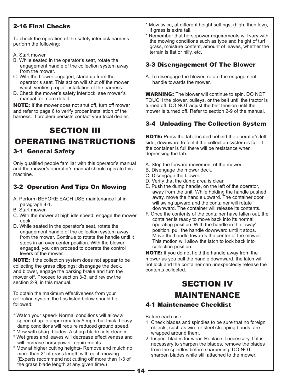 Gravely 89201800 User Manual | Page 14 / 18