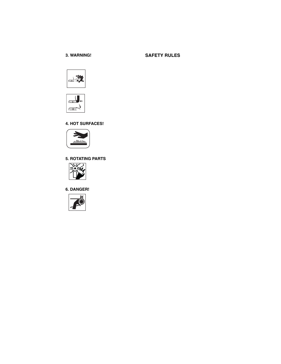 Safety rules | Gravely COMPACT-PRO 991072 User Manual | Page 6 / 34