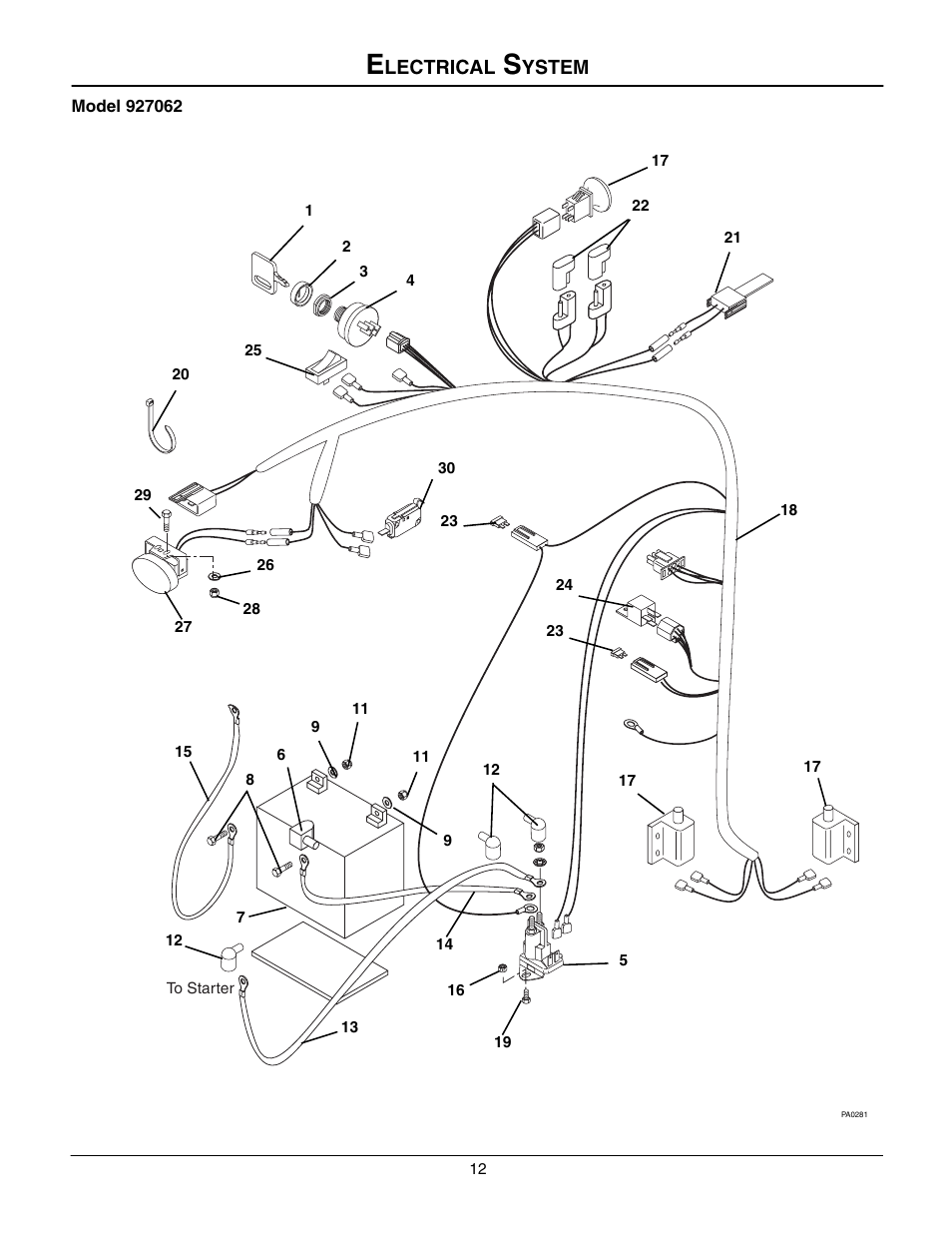 Gravely 927062 - RM1232 User Manual | Page 12 / 19