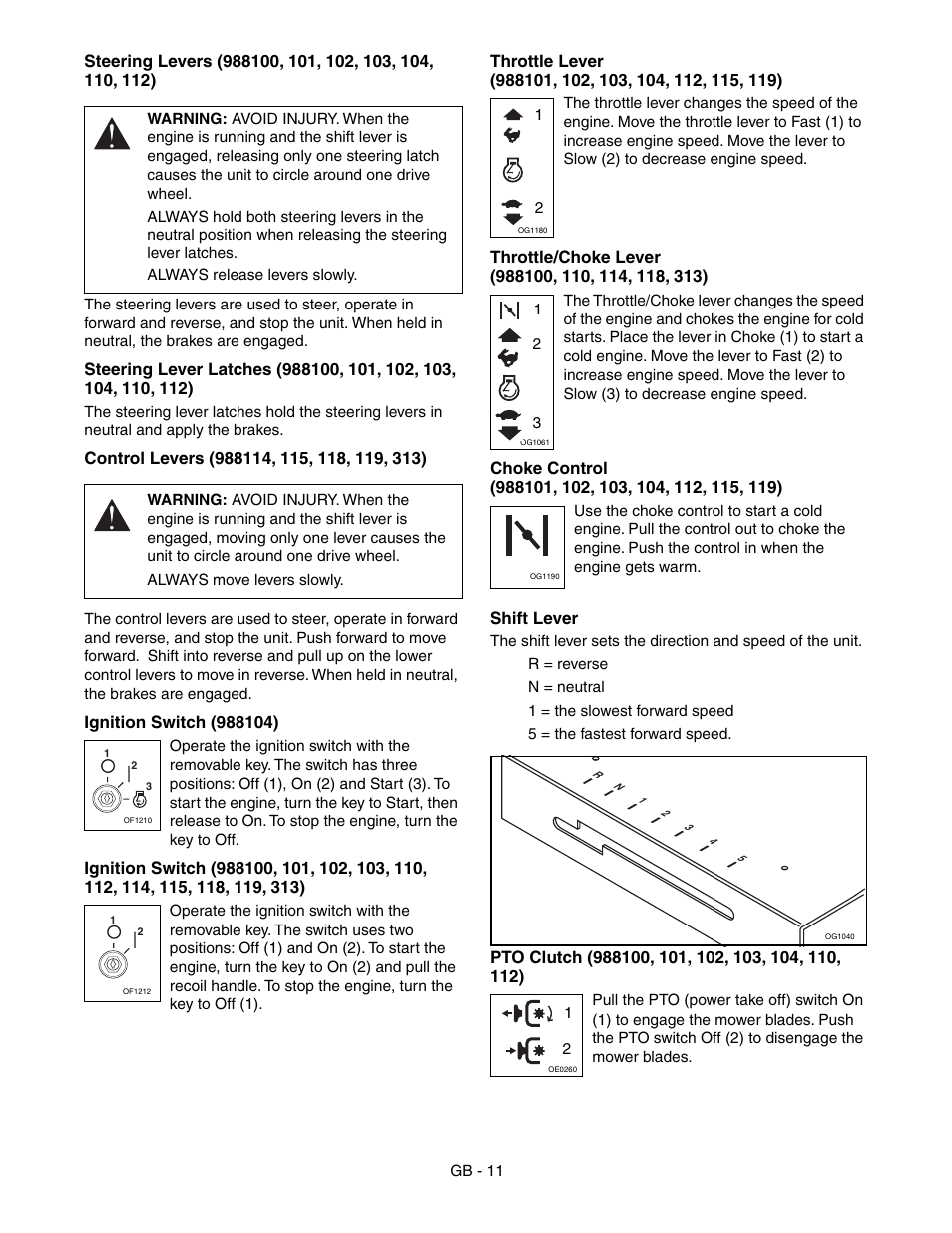 Gravely 988100-GR1336FX User Manual | Page 11 / 30