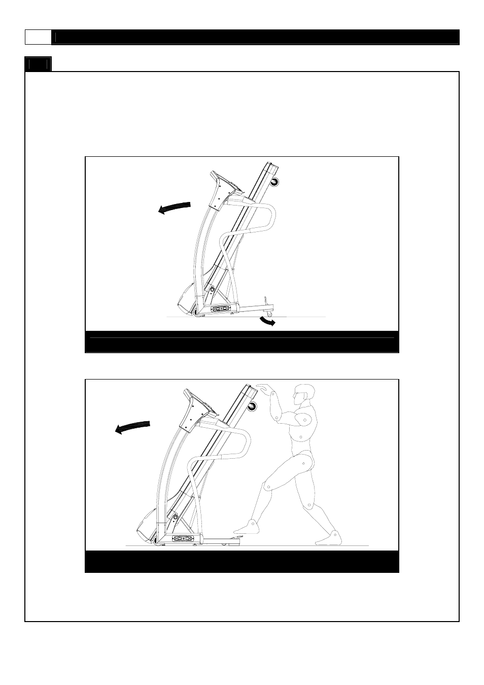 Transport instructions, Roll to a desired location | Greenmaster FX40HR User Manual | Page 28 / 37