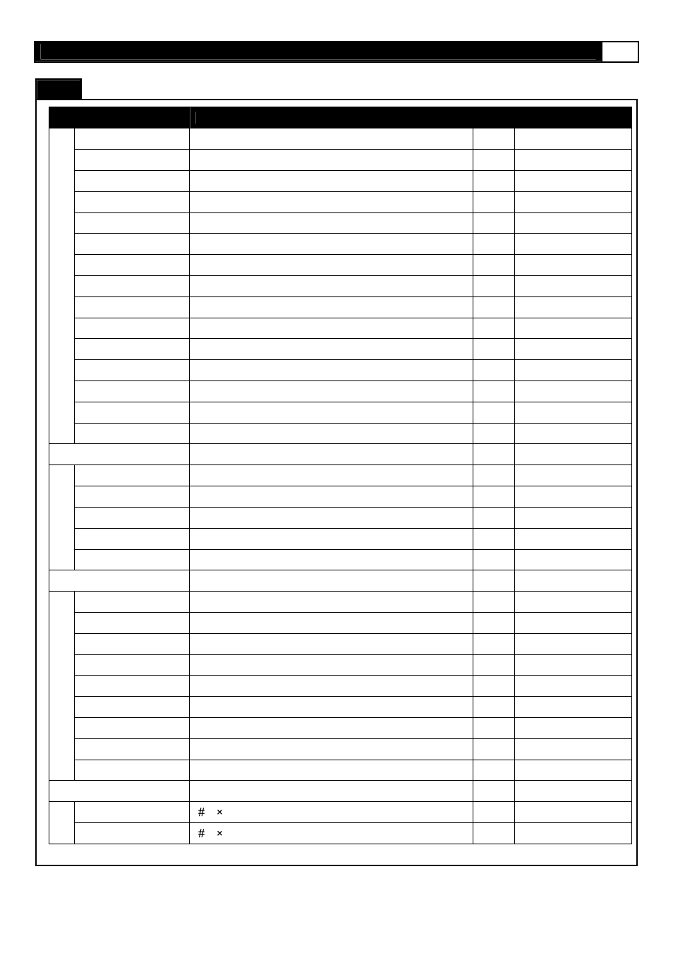 Parts list | Greenmaster FX40HR User Manual | Page 9 / 37