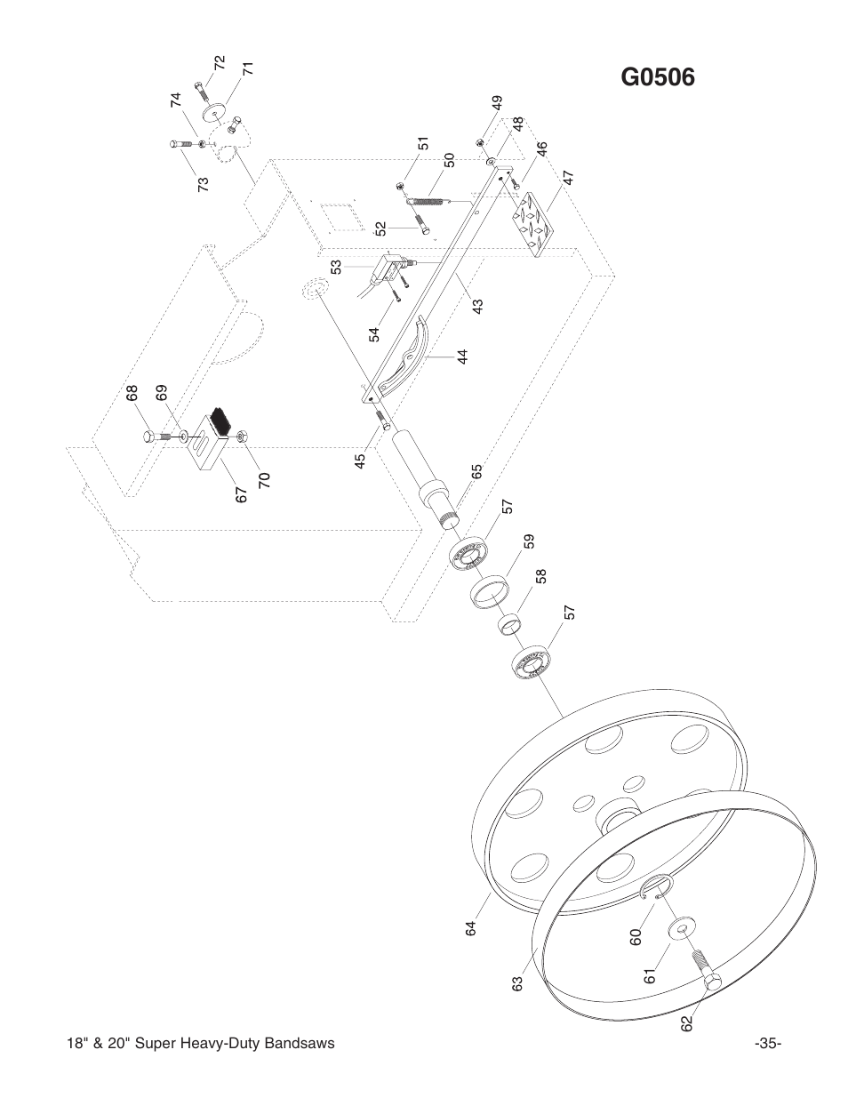 G0506 | Grizzly G0506 User Manual | Page 37 / 56