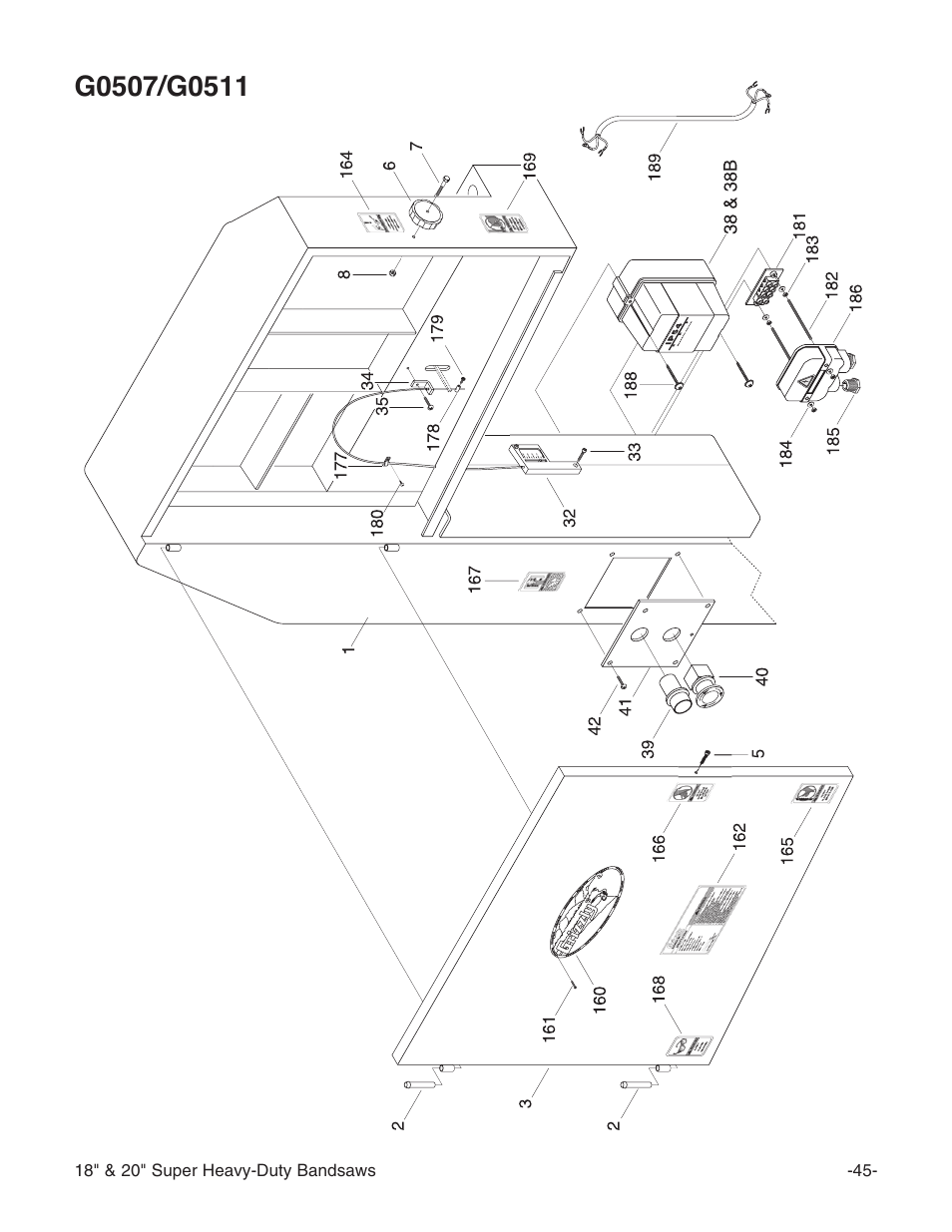 Grizzly G0506 User Manual | Page 47 / 56