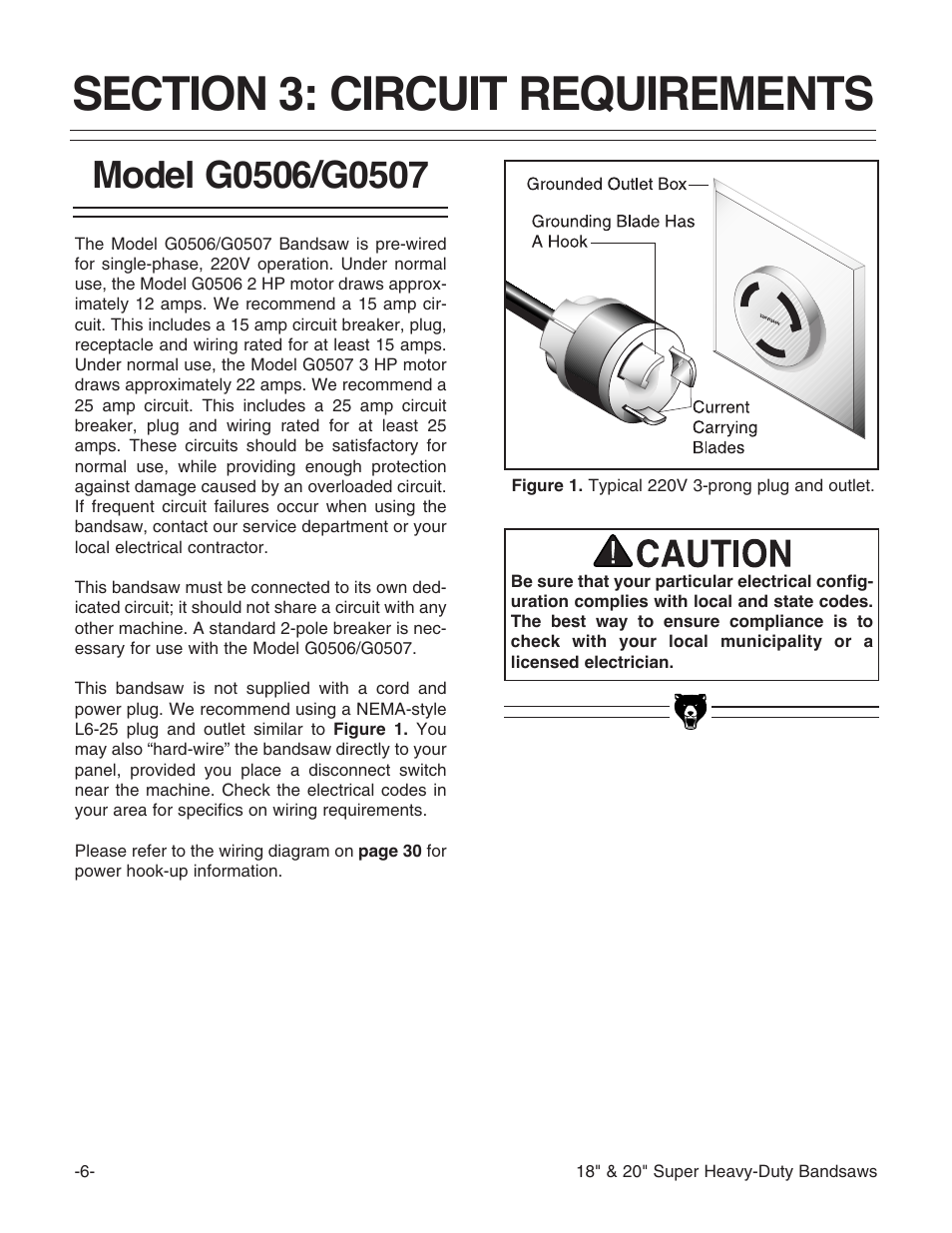 Grizzly G0506 User Manual | Page 8 / 56