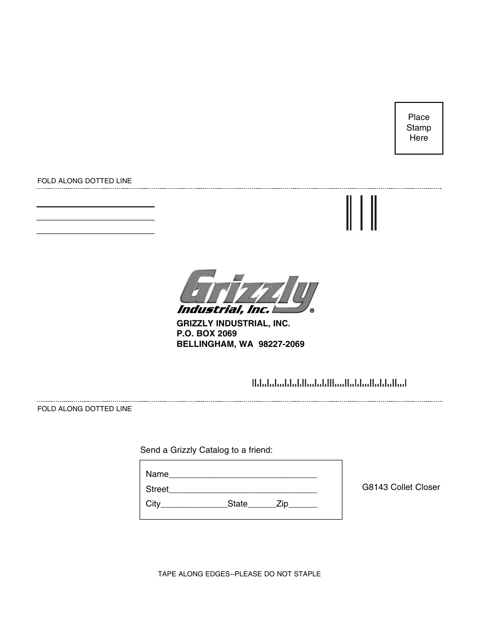 Grizzly G8143 User Manual | Page 16 / 16