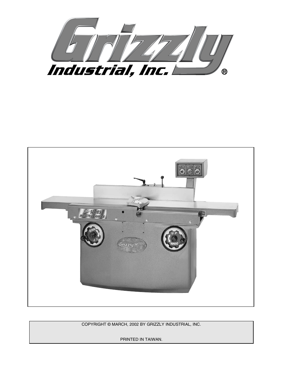 Grizzly G9860ZX User Manual | 56 pages