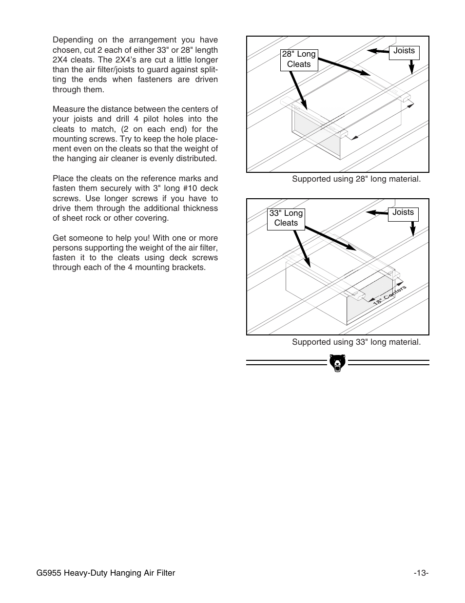 Grizzly G5955 User Manual | Page 15 / 24