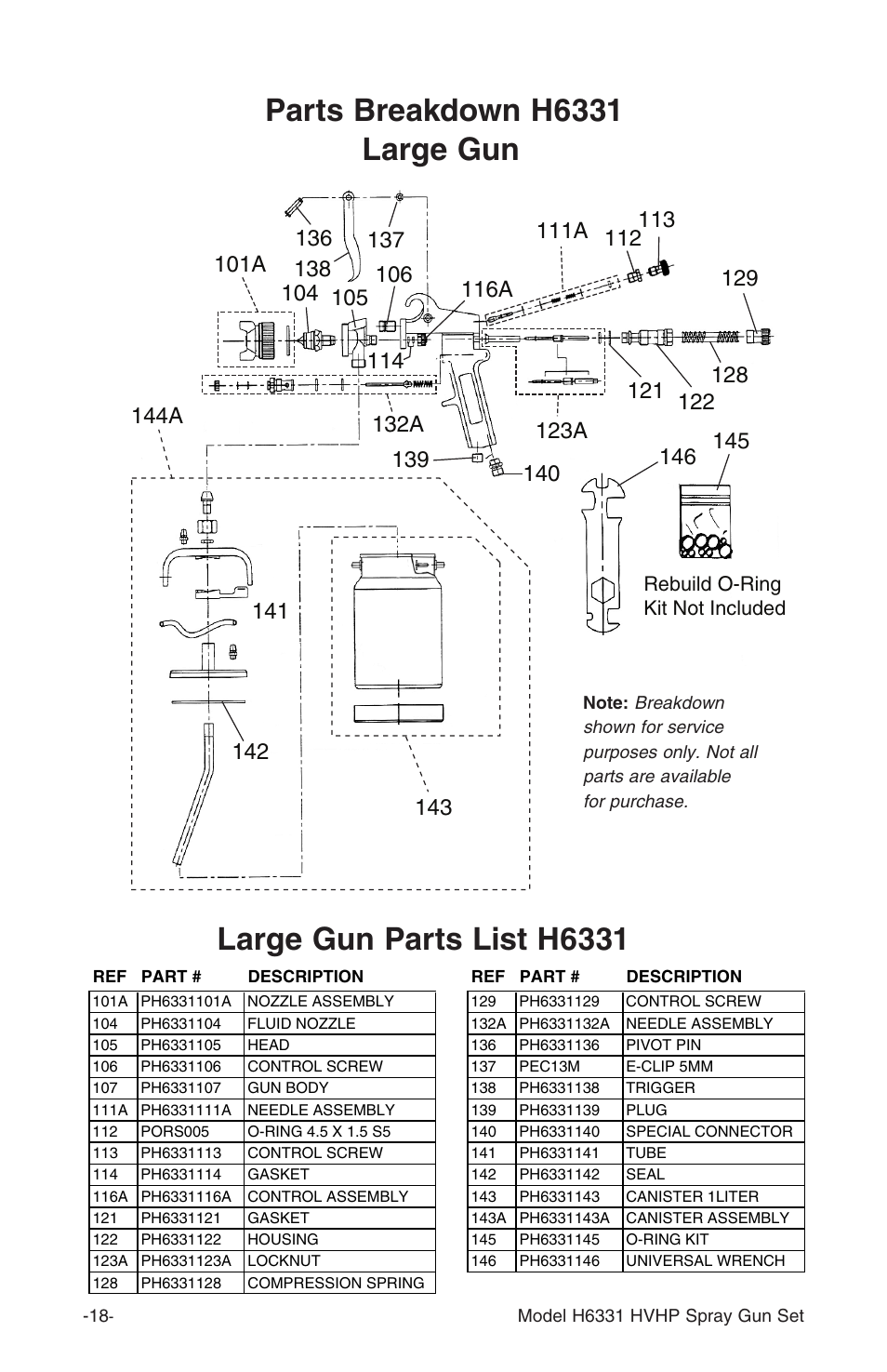 Large gun | Grizzly H6331 User Manual | Page 18 / 20