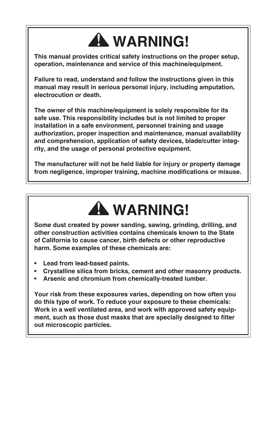 Grizzly T21888 User Manual | Page 2 / 28