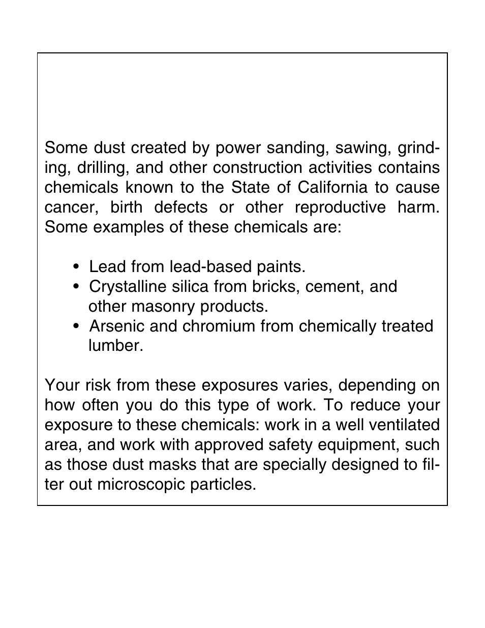 Warning | Grizzly G1018 User Manual | Page 2 / 71