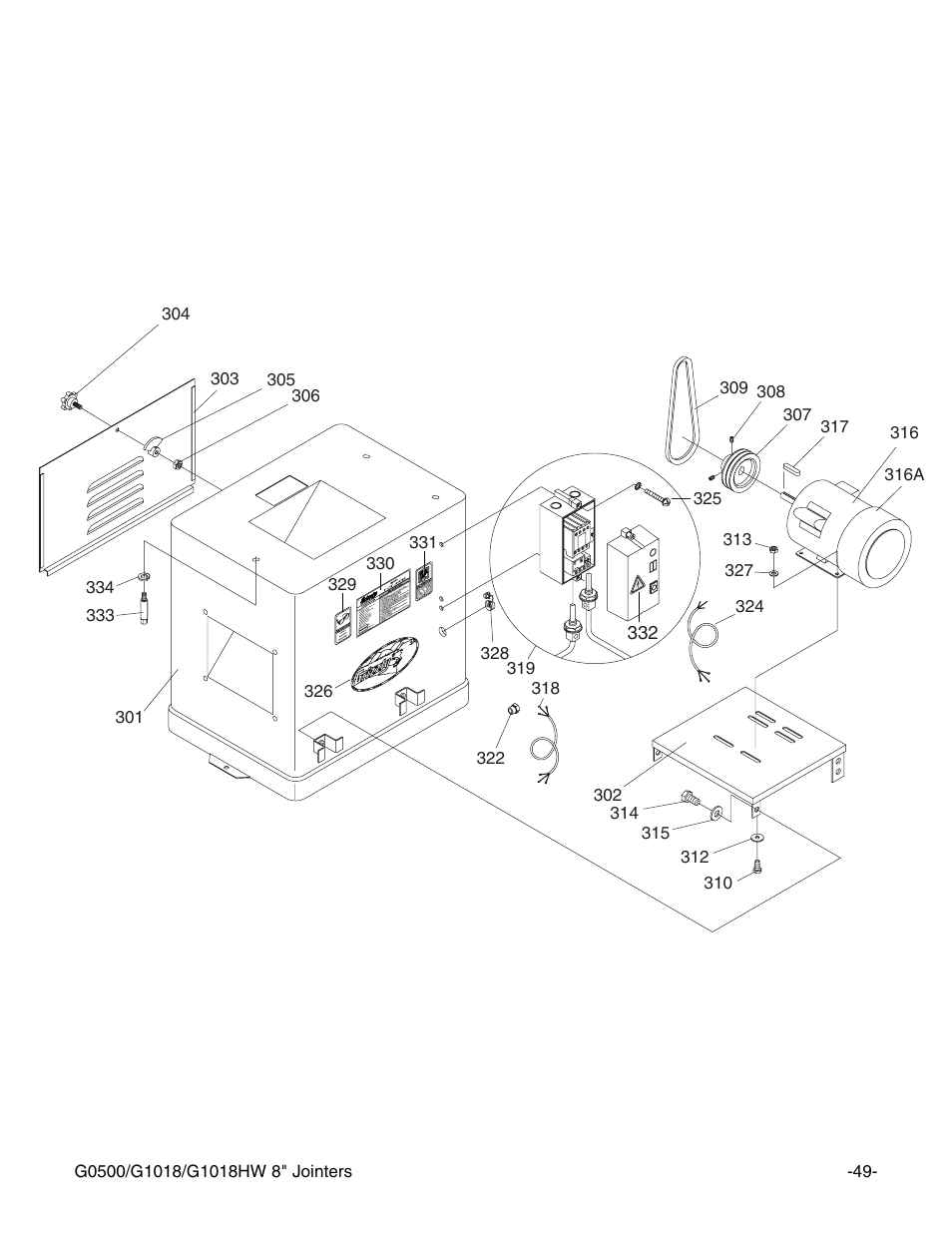 G0500 | Grizzly G1018 User Manual | Page 51 / 71