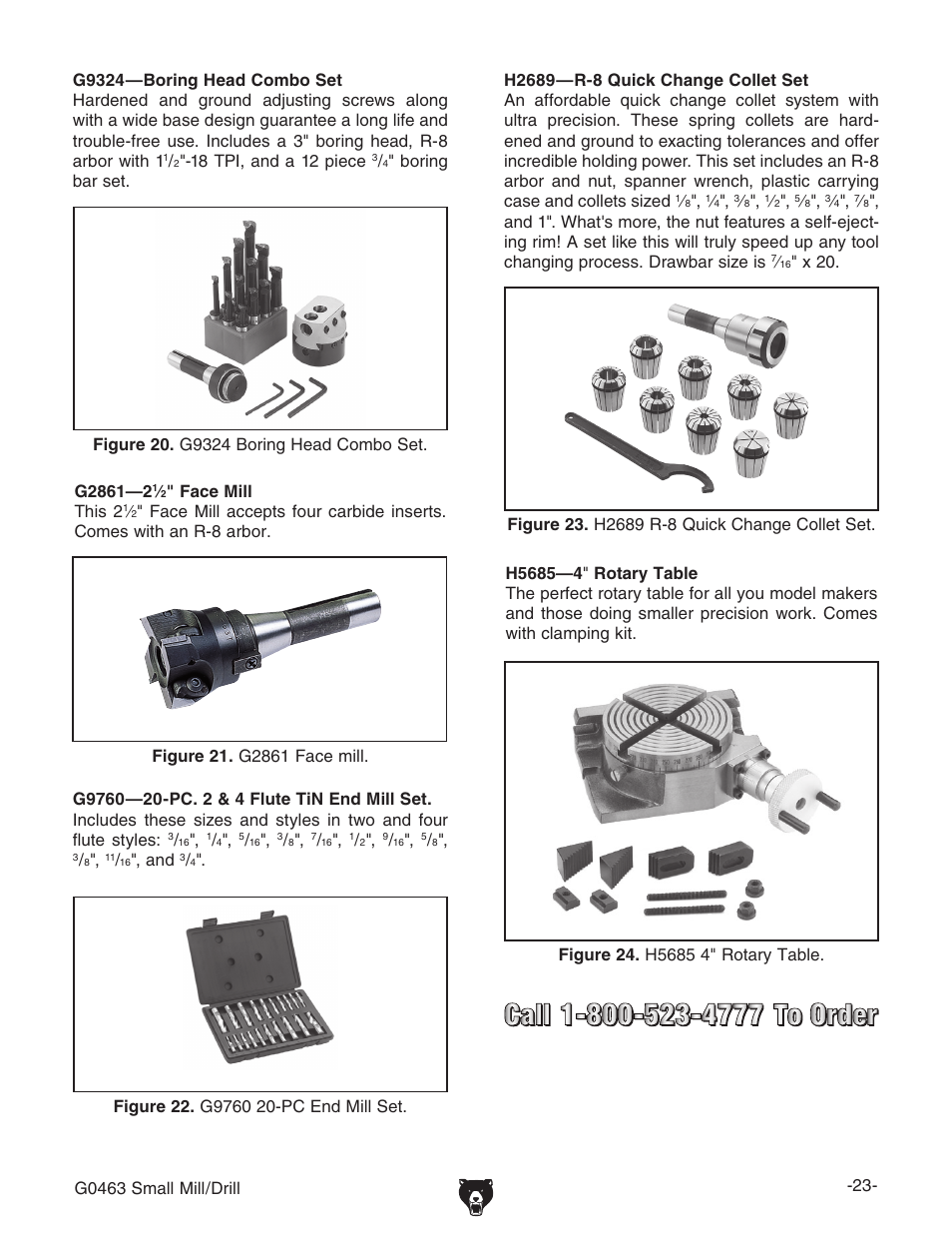 Grizzly G0463 User Manual | Page 25 / 40