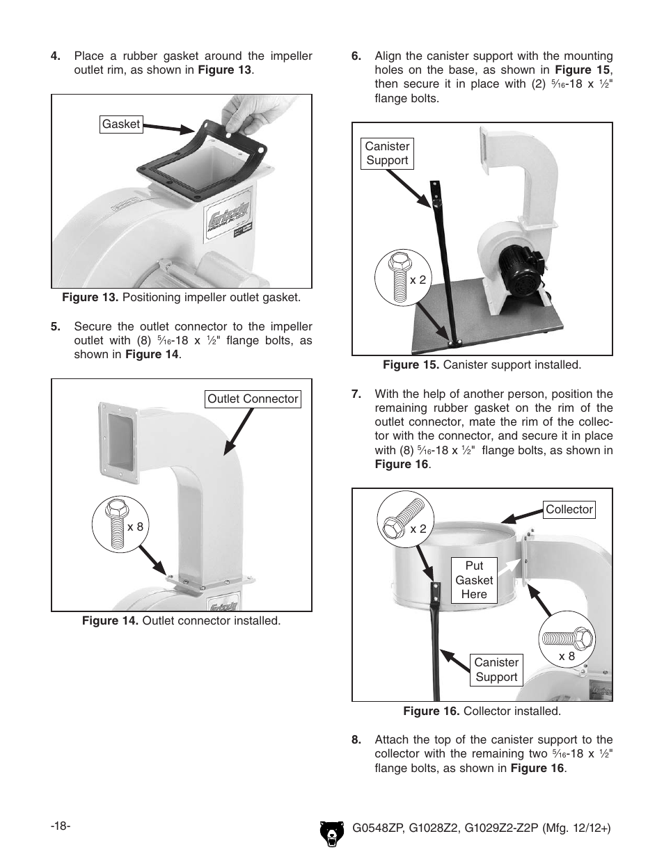 Grizzly G0548Z User Manual | Page 20 / 56