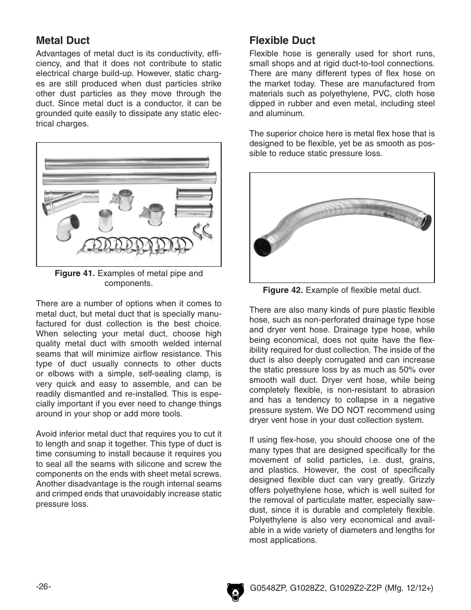 Grizzly G0548Z User Manual | Page 28 / 56