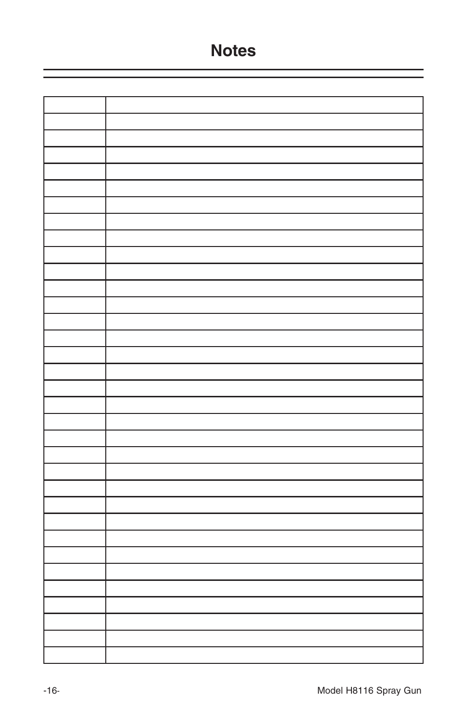 Grizzly H8116 User Manual | Page 16 / 20