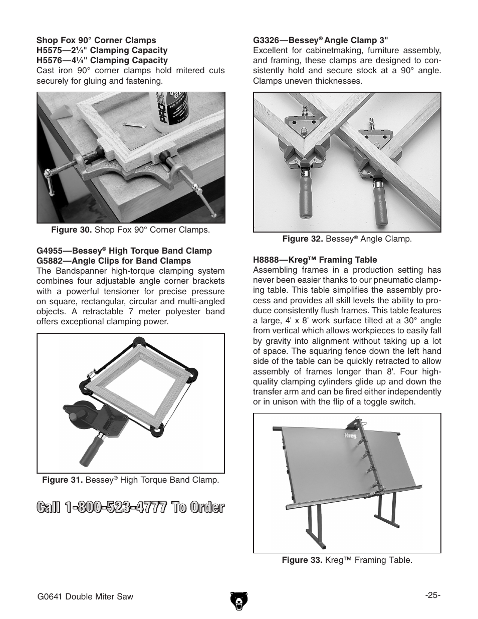 Grizzly G0641 User Manual | Page 27 / 56