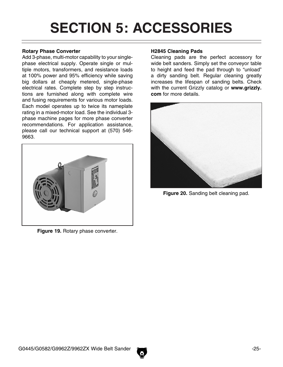 Grizzly G9962Z User Manual | Page 27 / 80