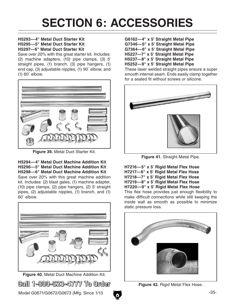 Grizzly G0671 User Manual | Page 37 / 56