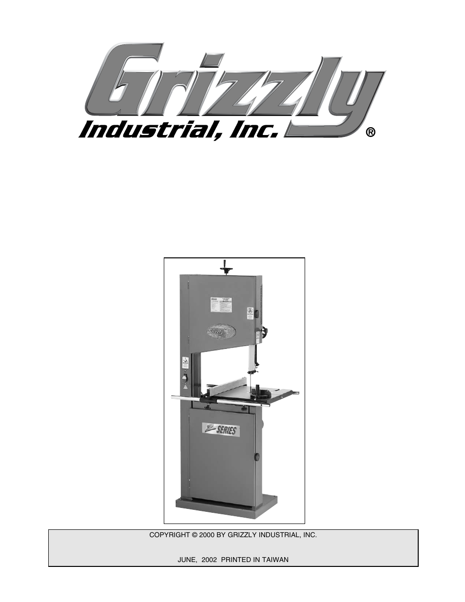 Grizzly G4186Z User Manual | 48 pages