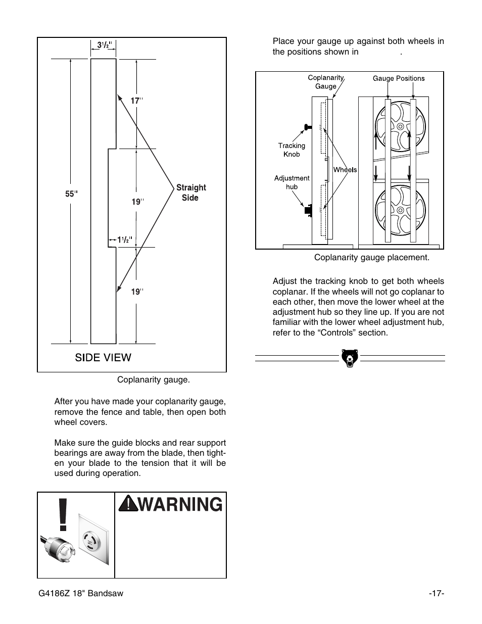 Grizzly G4186Z User Manual | Page 19 / 48