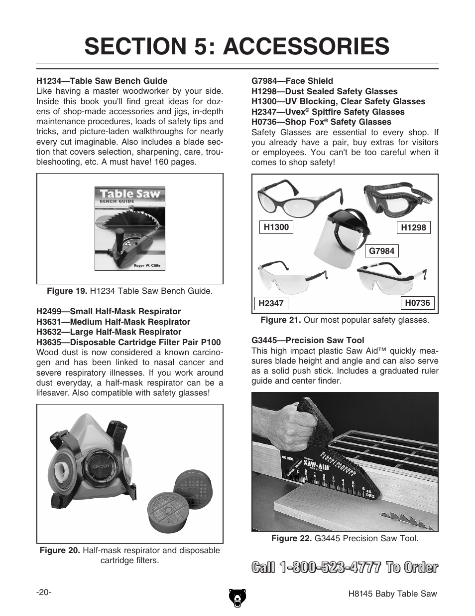 Grizzly H8145 User Manual | Page 22 / 36