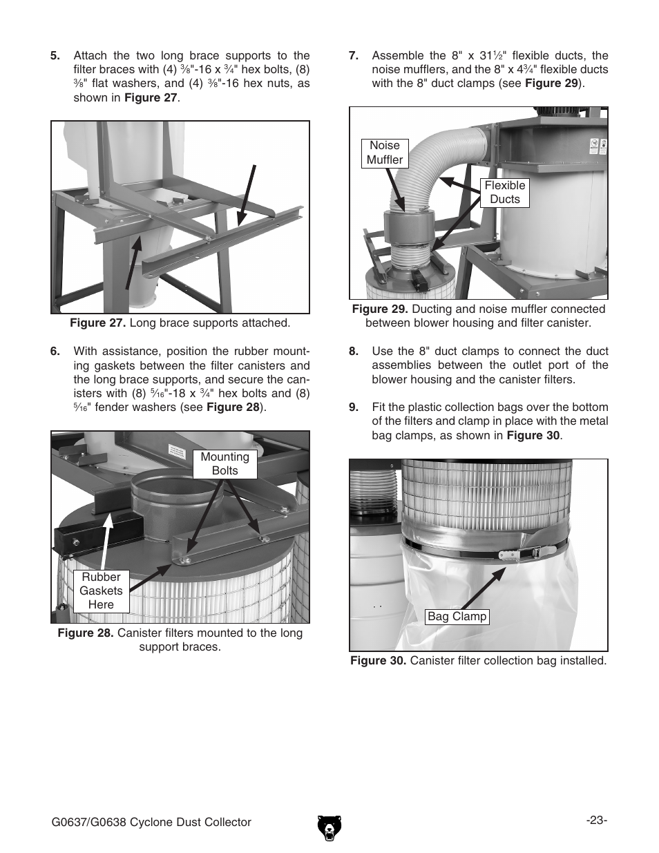 Grizzly G0638 User Manual | Page 25 / 60