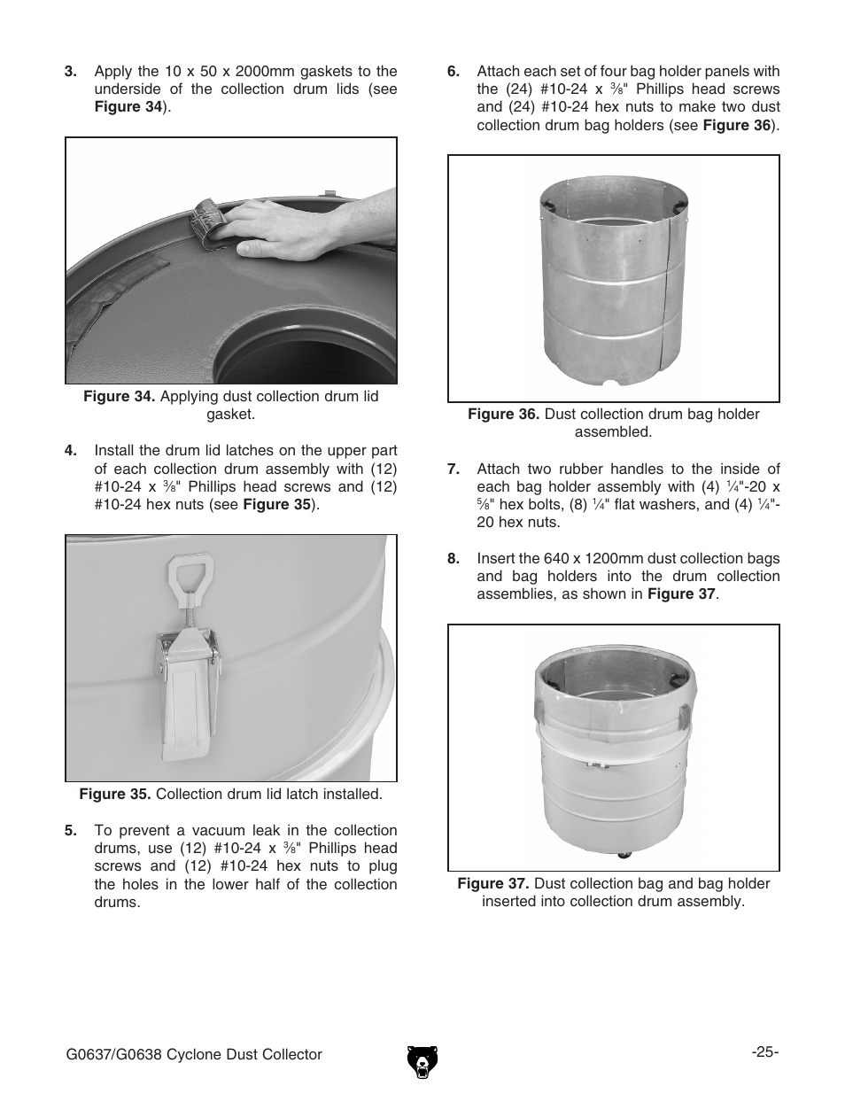 Grizzly G0638 User Manual | Page 27 / 60