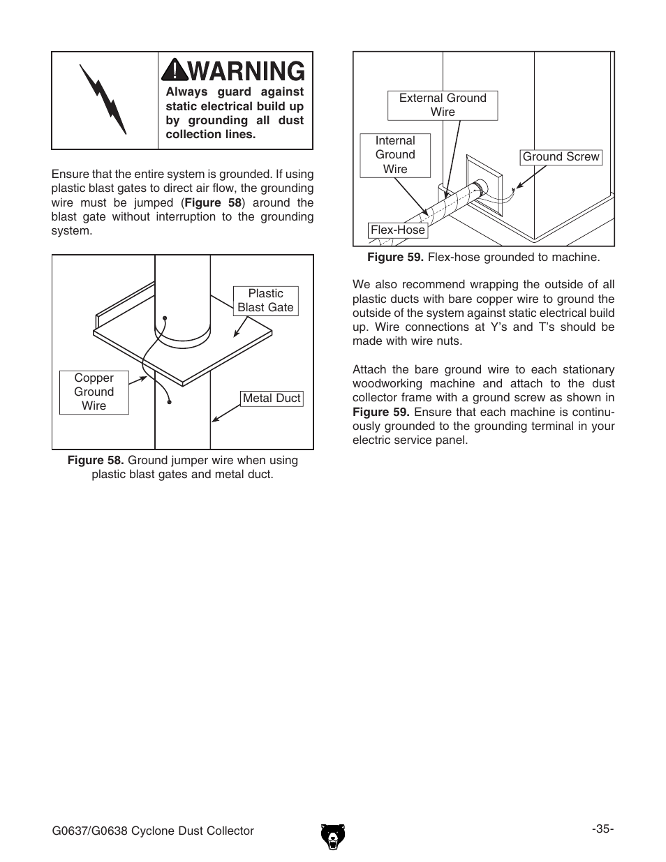 Grizzly G0638 User Manual | Page 37 / 60