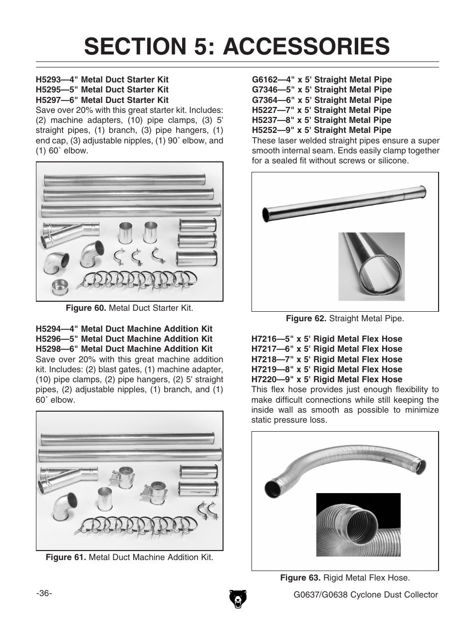 Grizzly G0638 User Manual | Page 38 / 60