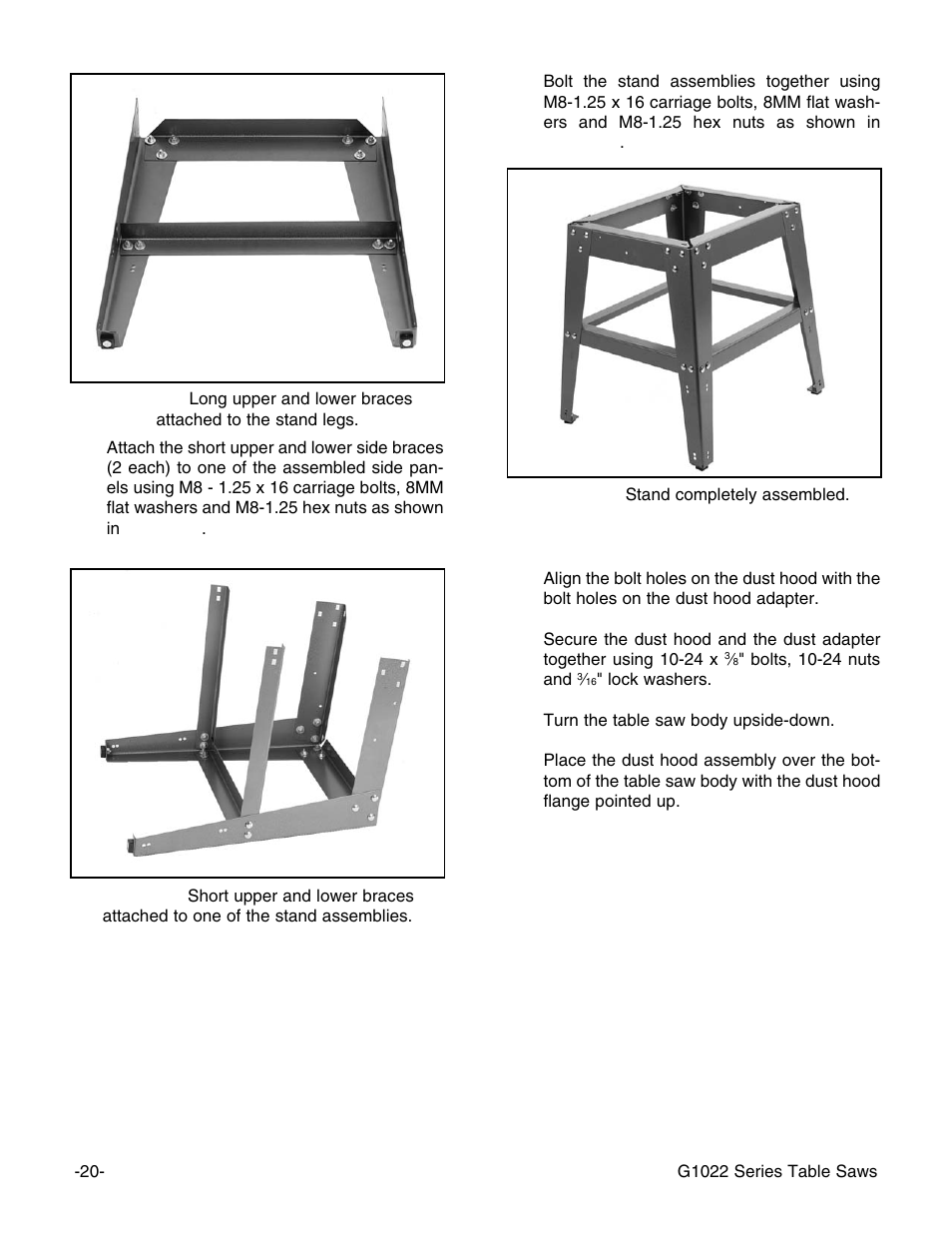 Grizzly Model G1022proz User Manual | Page 22 / 84